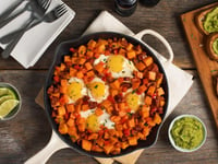 Photo de la Recette: Casserole à la Patate Douce et aux Oeufs