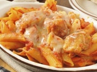 Photo de la Recette: Casserole de Pâtes au Poulet Parmesan