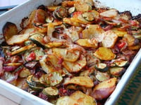 Photo de la Recette: Casserole de Patates Grecques