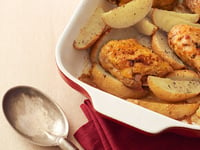 Photo de la Recette: Casserole de Poulet et de Pommes de Terre au Four