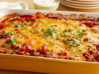 Photo de la Recette: Casserole De Taco Tortilla De Boeuf