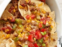 Photo de la Recette: Casserole Nachos au Fromage au Four