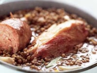 Photo de la Recette: Cassoulet aux Lentilles