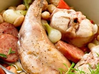 Photo de la Recette: Cassoulet de Lapin