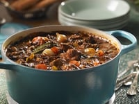 Photo de la Recette: CERF BOURGUIGNON À L’ÉRABLE