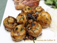 Photo de la Recette: Champignons à L'ail