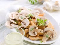 Photo de la Recette: Champignons de Paris Crus en Salade