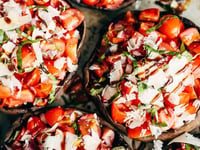 Photo de la Recette: Champignons Portobello Grillés au Beurre à L'ail