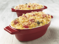 Photo de la Recette: Chaudrée de Jambon Courgettes et Poire
