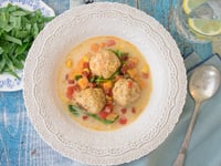 Photo de la Recette: Chaudrée de Poulet Maïs et Patate Douce