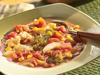 Photo de la Recette: Chaudrée du Jardin au Poisson