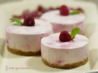 Photo de la Recette: CheeseCake A La Framboise......Sans Cuisson