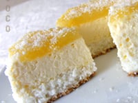 Photo de la Recette: Cheesecake Noix de Coco et Mangue Anisée