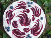 Photo de la Recette: Cheesecake Végétal aux Fruits Rouges