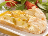 Photo de la Recette: CHEESY TARTE AUX POMMES