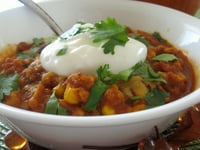 Photo de la Recette: Chili de Dinde et Potiron
