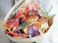 Photo de la Recette: Chips Arc-en-Ciel