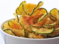 Photo de la Recette: CHIPS DE COURGETTES