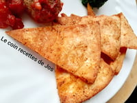 Photo de la Recette: CHIPS DE PITA