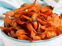 Photo de la Recette: Chips Santé aux Carottes