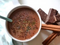 Photo de la Recette: Chocolat Chaud Maison au Thé Noir et Matcha