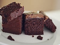 Photo de la Recette: CHOCOLATE FUDGE BUTTERCREAM FROSTING – GLAÇAGE AU CHOCOLAT