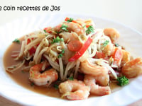 Photo de la Recette: Chop Suey aux Crevettes