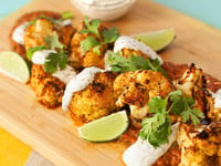 Photo de la Recette: Chou-fleur Grillé à la Méditerranéenne