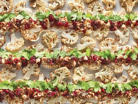 Photo de la Recette: Chou-fleur Rôti à L’érable et aux Noix