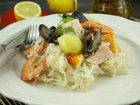 Photo de la Recette: Choucroute de la Mer Rapide