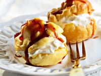 Photo de la Recette: Choux Chantilly au Caramel