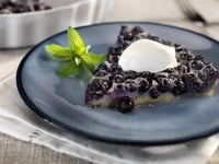 Photo de la Recette: Clafoutis aux Bleuets