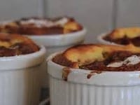 Photo de la Recette: Clafoutis aux Pêches Sans Gluten