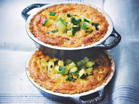 Photo de la Recette: Clafoutis de Courgettes et Kiri