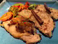 Photo de la Recette: Côtelettes de Porc aux Pommes