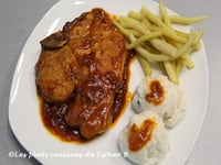 Photo de la Recette: Côtelettes de Porc en Sauce