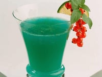 Photo de la Recette: Cocktail bleu Caraïbe