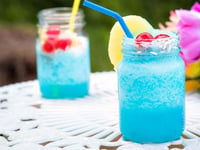 Photo de la Recette: Cocktail Blue Lagoon