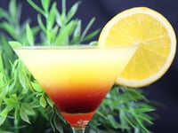 Photo de la Recette: Cocktail Tequila Sunrise