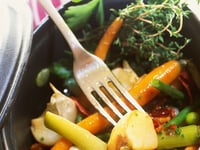 Photo de la Recette: Cocotte de Légumes-Fanes au Jambon
