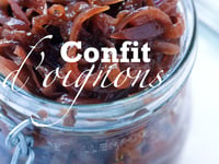 Photo de la Recette: Confit D’oignons – Confiture D’oignons de Base