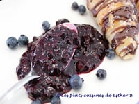 Photo de la Recette: Confiture aux Bleuets et au Chia