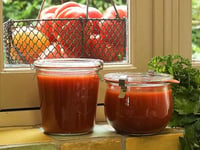 Photo de la Recette: Conserve de Coulis de Tomates aux Légumes