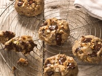 Photo de la Recette: Cookies au Miel et Pépites de Chocolat