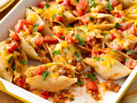 Photo de la Recette: Coquilles Farcies Façon Tacos