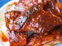 Photo de la Recette: COTES DE BARBECUE EASY INSTANT POT