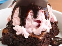 Photo de la Recette: Coupes Glacées aux Brownies Suprêmes