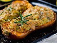 Photo de la Recette: Courge Farcie au Fromage