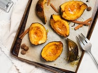 Photo de la Recette: COURGE GRILLÉE SUCRÉE ET ÉPICÉE