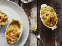 Photo de la Recette: Courge Spaghetti au Fromage Gratiné